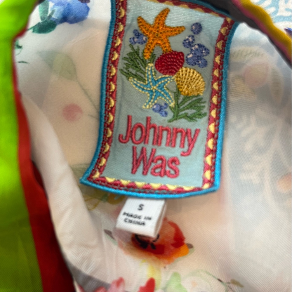 Johnny Was Block Lynn Shirt - Picture 12 of 14